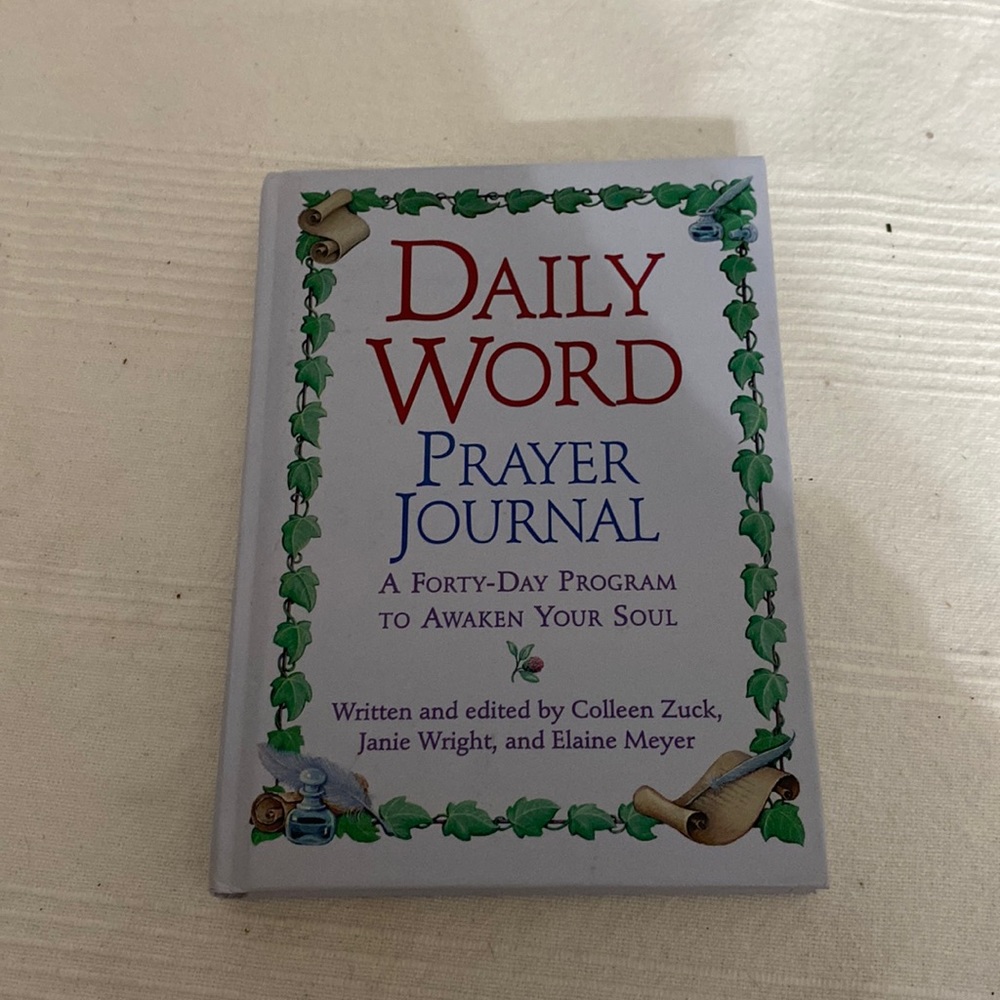 Daily word prayer journal